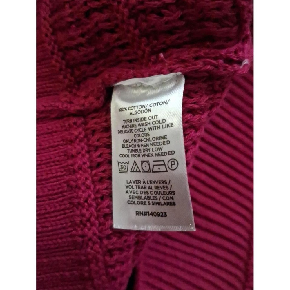 Womens‎ Nwt LOFT Fucshia Knit Tank Top Shirt - Picture 6 of 6